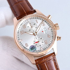 Outstanding Top-quality Luxury Rose Gold Bezel Business Formal Wear Banquet <b>Chronograph</b> Date <b>Automatic</b> Mechanical Men's Watch - Product Image 4