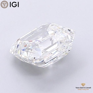 เพชรทรงแอสเชอร์เจียระไน 2.00 กะรัต สี E ความสะอาด VVS1 พร้อมใบรับรอง IGI เพชร CVD ที่เพาะเลี้ยงในห้องปฏิบัติการ สำหรับใช้เป็นจุดศูนย์กลางแหวน - Product Image 6