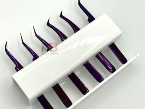Juego de Pinzas para Pestañas de Acero Inoxidable Antiestáticas y Duraderas Personalizadas con Puntas Suaves de Precisión MAGMA BEAUTY - Product Image 6