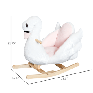 Cavallo a dondolo in legno per bambini - Product Image 2