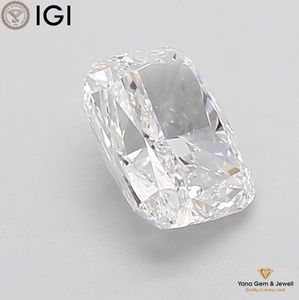 Diamant CVD de laboratoire en forme de coussin avec certificat IGI, couleur D, clarté VVS1, 3,00 carats, pour centre de bague de fiançailles - Product Image 6