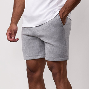 Shorts unisexe personnalisés style urbain d'été respirants en polyester/coton avec cordon de serrage taille mi-haute longueur genou - Product Image 2