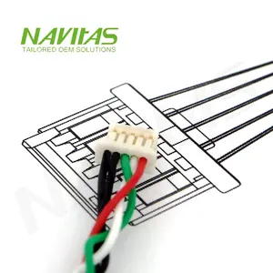 Molex 5015680507 lehim terminali kefen tipi tel kurulu kablo montajı