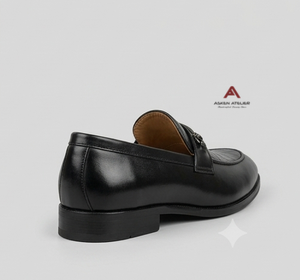 Mocasines Clásicos de Piel Sintética de Lujo para Hombre, con Punta Redonda, Antideslizantes, Elegantes para Negocios y Bodas - Product Image 3