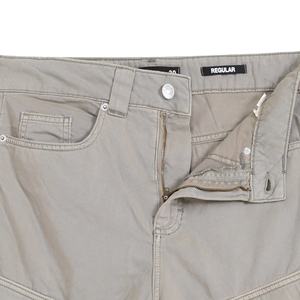 Pantalones Cortos Cargo para Hombre, 100% Algodón, Cintura Media, Estilo Casual, Secado Rápido, Transpirables, Cierre de Botones, Diseño Liso, Servicio OEM - Product Image 2