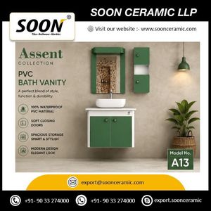Modern Hotel Two-Door Bathroom <b>Mirror</b> Cabinet - Product Image 5