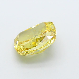 Diamante Radiante de Corte Cojín, Amarillo Intenso, Cultivado en Laboratorio, Certificado CVD, Gema Suelta para Joyería Fina Elegante, Brillo de Lujo - Product Image 2