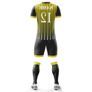 Tenues d'entraînement en gros 2026 – Kits d'uniformes de football imprimés numériquement pour jeunes – En vente - Product Image 5