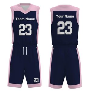 Custom Pink Basketball Jersey Breathable Basketball Uniform Set Designed for Speed and Comfort <b>Athletic</b> Basketball Uniform - Product Image 1