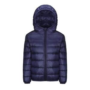 OEM <b>Men</b> Packable Puffer <b>Jacket</b> <b>Light</b> Winter Stand Collar Full Sleeve Blue Bubble Coat Casual Windproof Outerwear Wholesale Bulk - Product Image 2
