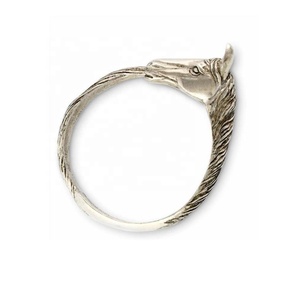 Bague en argent avec or abeille rond de serviette maison Table Art décor accessoire chambre d'hôtel porte-serviettes occasion de noël et événements - Product Image 3