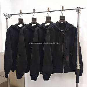 Sudaderas con Capucha de Felpa Francesa, 100% Algodón, Talla Grande, Diseño Casual con Cremallera, Estampado Floral para Hombre y Mujer, Venta al Por Mayor Personalizada - Product Image 1