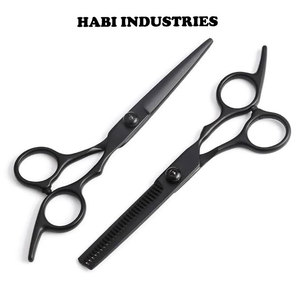 2026 Professional German Stainless Steel Sharp <b>Blade</b> Right-Handed <b>Barber</b> Hair Cutting Scissors Set Beauty Instruments Tools - Product Image 2