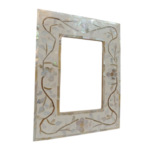 Luxury Mother of Pearl Inlay <b>Photo</b> <b>Frame</b> Indian Handmade <b>Black</b> Wooden MOP Picture <b>Frame</b> For Premium Tabletop Decor & Wholesale - Product Image 4