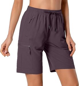 Shorts pour femmes de qualité supérieure, respirants, best-sellers, 100% coton, taille élastique, boutons, style sportif. - Product Image 1
