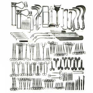 Juego de Instrumentos Quirúrgicos de Alta Calidad Tegra Surgical de 129 Piezas para Resección Intestinal y Laparotomía Básica, de Acero Inoxidable, Manual, General - Product Image 3