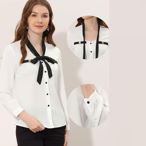 เสื้อเชิ้ตผู้หญิงแขนยาวคุณภาพดี ระบายอากาศได้ดี รุ่นใหม่ล่าสุด ขายส่ง - Product Image 5
