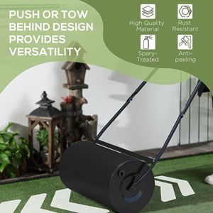 Rodillo de jardín de 46L con mango en forma de U y llenado de agua para patio trasero - Product Image 6