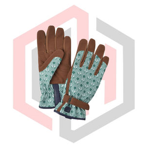 Gants de jardinage en cuir de vachette, résistants aux épines, ventilés, robustes, anti-coupures, antidérapants, sans silicone, pour la taille des arbres et les travaux de jardinage - Product Image 1