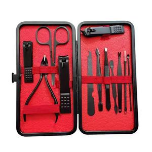 Stainless Steel Nail Kit 7 in 1 Professional Durable Portable Manicure Set with <b>Case</b> Classic Style for Adult - Product Image 1