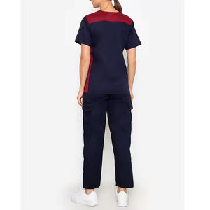 Uniformes de Enfermería de Alta Calidad al por Mayor, Conjuntos Unisex para Doctores y Enfermeras, Uniformes Médicos Transpirables, Trajes de Enfermera OEM - Product Image 2