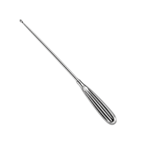 Curette à os Bushe en acier inoxydable, instrument chirurgical orthopédique manuel, certifié CE Ariston International
