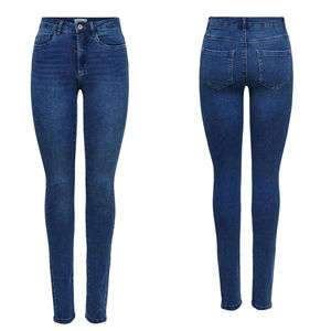 Pantalon en jean déchiré et vieilli pour femme, taille mi-haute, coupe skinny, sexy, ajusté, style crayon - Product Image 4