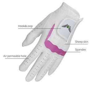 Gants de golf haute performance en cuir souple avec adhérence supérieure et ajustement flexible, paume antidérapante, respirants - Product Image 5