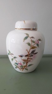 Luxury <b>Pink</b> Brass Art Deco Handmade Decorative Vase with Silver Embellishment Lidded <b>Home</b> <b>Decor</b> Urn Table Centerpiece - Product Image 3