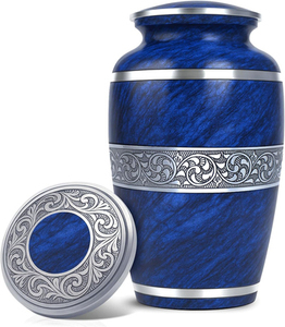 Wholesale Metal Cremation Urns <b>for</b> Adult Human <b>Ashes</b> Modern Design Funeral Supplies <b>Casket</b> Memorial Keepsake - Product Image 4