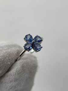 Anillo de zafiro azul único con corte de pera, zafiro vintage, anillo de compromiso, propuesta de matrimonio, joyería hecha a mano para ella - Product Image 6