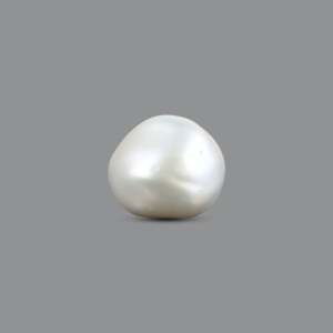Natural Pink Keshi Pearl 3.6 Carat Loose Baroque Oval Gemstone for Jewelry Making - Product Image 3