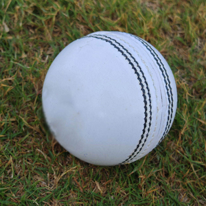 Two-Piece Leather Cricket White Ball-Customizable Color/Logo/Size High Quality Durable Hand-Stitched Ambidextrous - Product Image 4