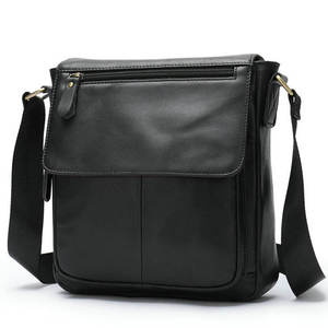 Best Quality Durable Leather <b>Laptop</b> Messenger Bag with Multiple Pockets for Business Commute and Travel Available For Sale - Product Image 1