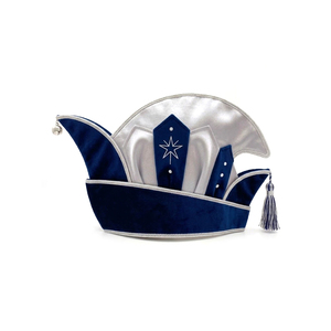 Sombrero de Príncipe Personalizado para Festivales y Carnavales, Bordado con Adornos Dorados, Sombrero Tradicional de Carnaval - Product Image 6
