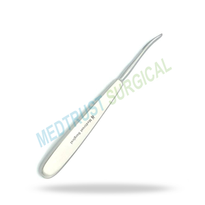 เครื่องมือขูดกระดูกแบบโค้ง 6.75 นิ้ว สำหรับศัลยกรรมกระดูก ทำจากสแตนเลส ชุดเครื่องมือแบบใช้มือ - Product Image 2