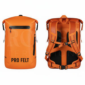 Sac à dos imperméable en cuir PU de qualité supérieure, 25L, pour voyage, extérieur, ordinateur portable, léger, décontracté, OEM ODM - Product Image 5