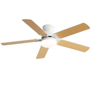 Ventilatore da Soffitto LED a Risparmio Energetico da 42 Pollici con 5 Pale, Motore DC Reversibile Silenzioso, Telecomando e Luce LED - Product Image 2