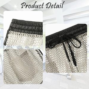 <b>Men's</b> Mesh Shorts <b>See</b> <b>Through</b> <b>Underwear</b> Breathable Fishnet Rave Shorts for <b>Men</b> - Product Image 5
