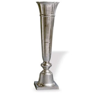 Vase de sol moderne en métal, vase décoratif en métal de haute qualité, centre de table de mariage, vase moderne abordable, vase de sol de luxe - Product Image 2