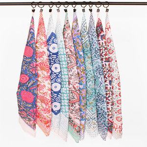 Hot Sale High Quality Cotton Multifunctional square Bandana for Men and Women Boho <b>Head</b> Neck and Hair <b>Wrap</b> - Product Image 5