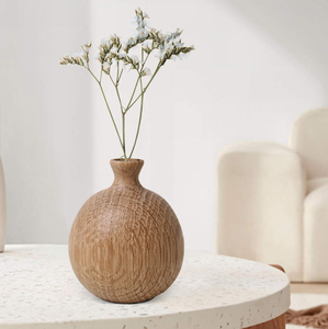 Excellent vase à fleurs en bois créatif, décoration d'intérieur artisanale, best-seller, décoration de chambre, vase à fleurs en bois - Product Image 6