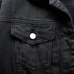 Veste en jean décontractée de haute qualité pour femmes, faible MOQ, nouvelle collection, vestes en jean pour hommes et femmes, vente en gros, vestes personnalisées - Product Image 4