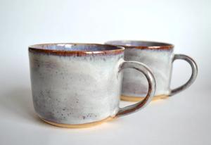 Tasse à expresso élégante en céramique avec glaçure ciel étoilé, design discret, poignée robuste, rétention de chaleur, pour cuisine moderne - Product Image 5
