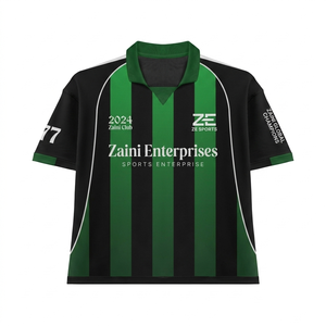 เสื้อเชิ้ตแขนสั้นผู้ชายทรงสปอร์ต ผ้าถักเนื้อแน่น ระบายอากาศได้ดี กระดุมติด  10% สแปนเด็กซ์ 90% โพลีเอสเตอร์ 170 GSM  รับทำโลโก้ตามสั่ง OEM ODM - Product Image 1