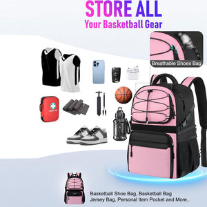 Sacs de basket-ball unisexes fabriqués au Pakistan, vente chaude, sacs de sport personnalisables avec logo - Product Image 2
