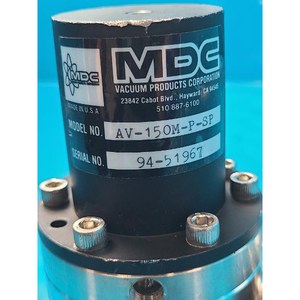 วาล์วสุญญากาศแบบนิวแมติก MDC รุ่น AV-150M-P-SP ใช้แล้วเป็นอะไหล่อุปกรณ์เซมิคอนดักเตอร์รุ่นเก่า - Product Image 2