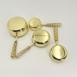 Juego de Tazas y Cucharas Medidoras de Acero Inoxidable, Apilables, Utensilios de Cocina para Cocinar y Hornear - Product Image 5