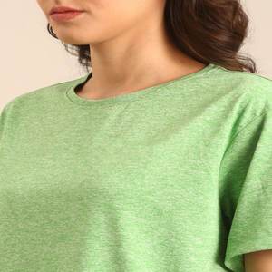 เสื้อยืดผู้หญิงคุณภาพสูงสำหรับฤดูร้อน พิมพ์ลายดิจิตอลตามสั่ง คอกลม แขนสั้น ทรงเข้ารูป สวมใส่สบาย ระบายอากาศได้ดี ผลิตจากผ้าฝ้าย 100% - Product Image 5