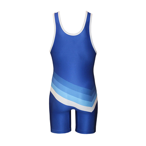 Maillot de lutte sublimé pour homme de bonne qualité, léger, à séchage rapide, pour la maison, le yoga, l'entraînement, la musculation, service OEM - Product Image 1